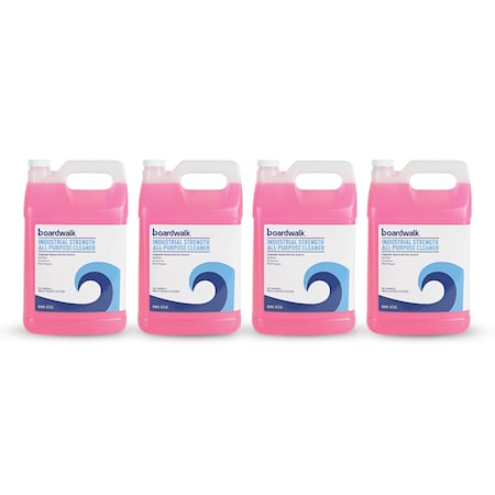 Boardwalk Cleaners & Detergents, Bottle, Unscented, 4 PK 570600-41ES01